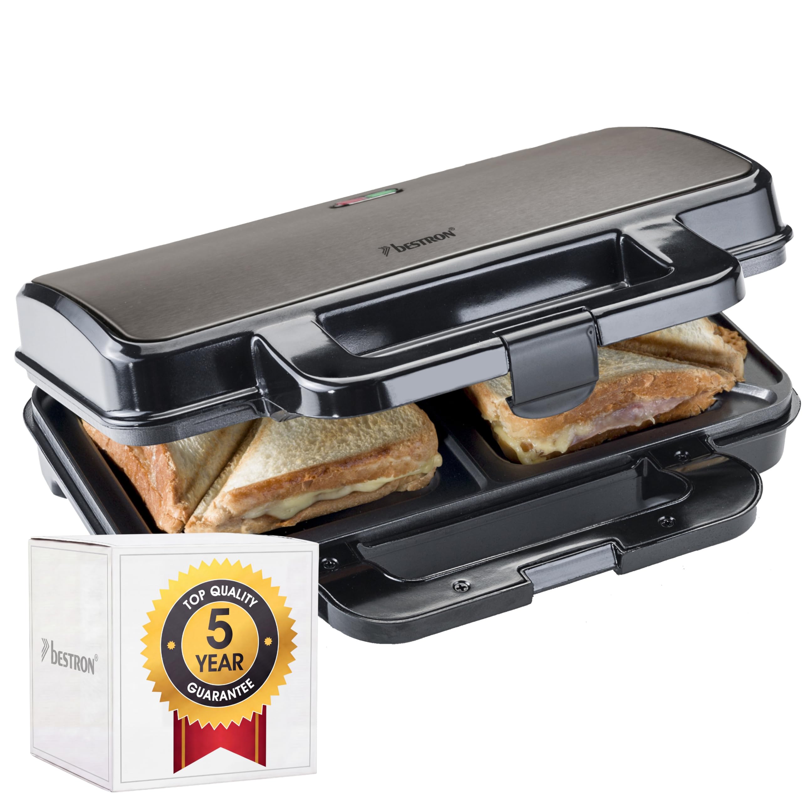 bestron-appareil-croque-monsieur-et-sandwichs-grill-s-pour-2-sandwichs-temp-ratu image 7