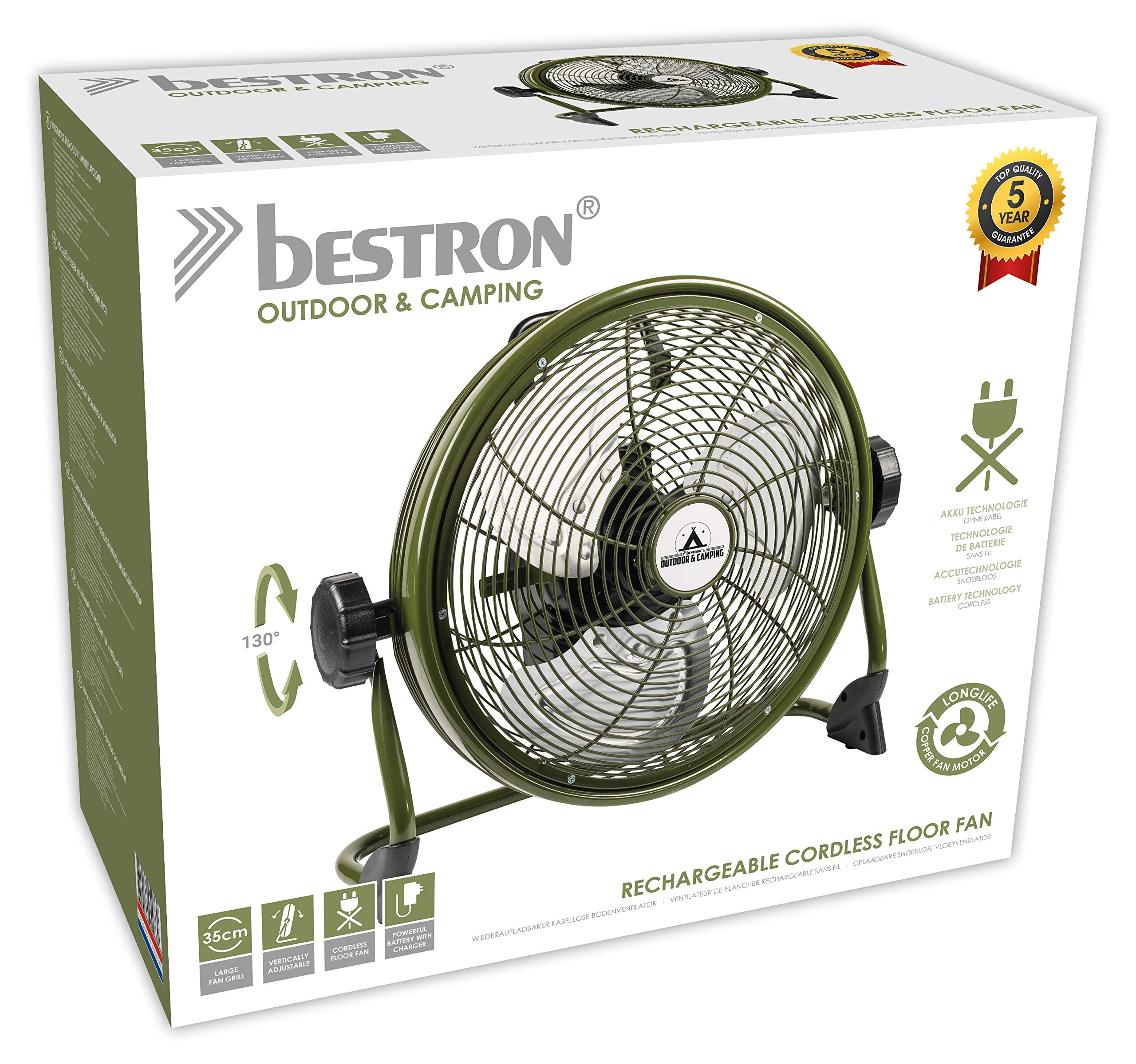 bestron-aod12accu-brasseur-d-air-sans-fil-rechargeable-25-w-hauteur-ajustable-36 image 6