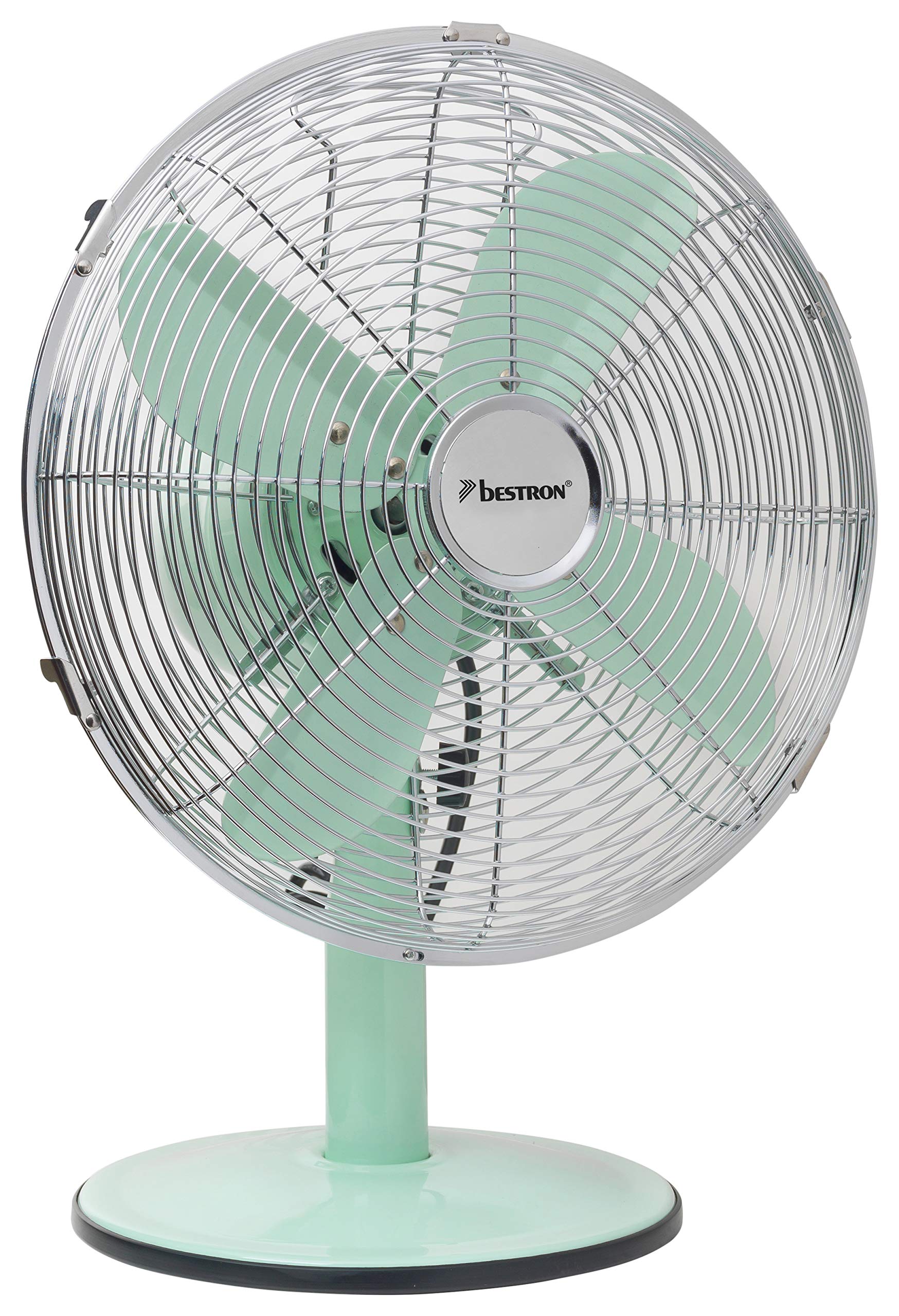 bestron-dft25z-ventilateur-de-table-r-tro-oscillant-30-cm-30-w-3-vitesses-noir image 8