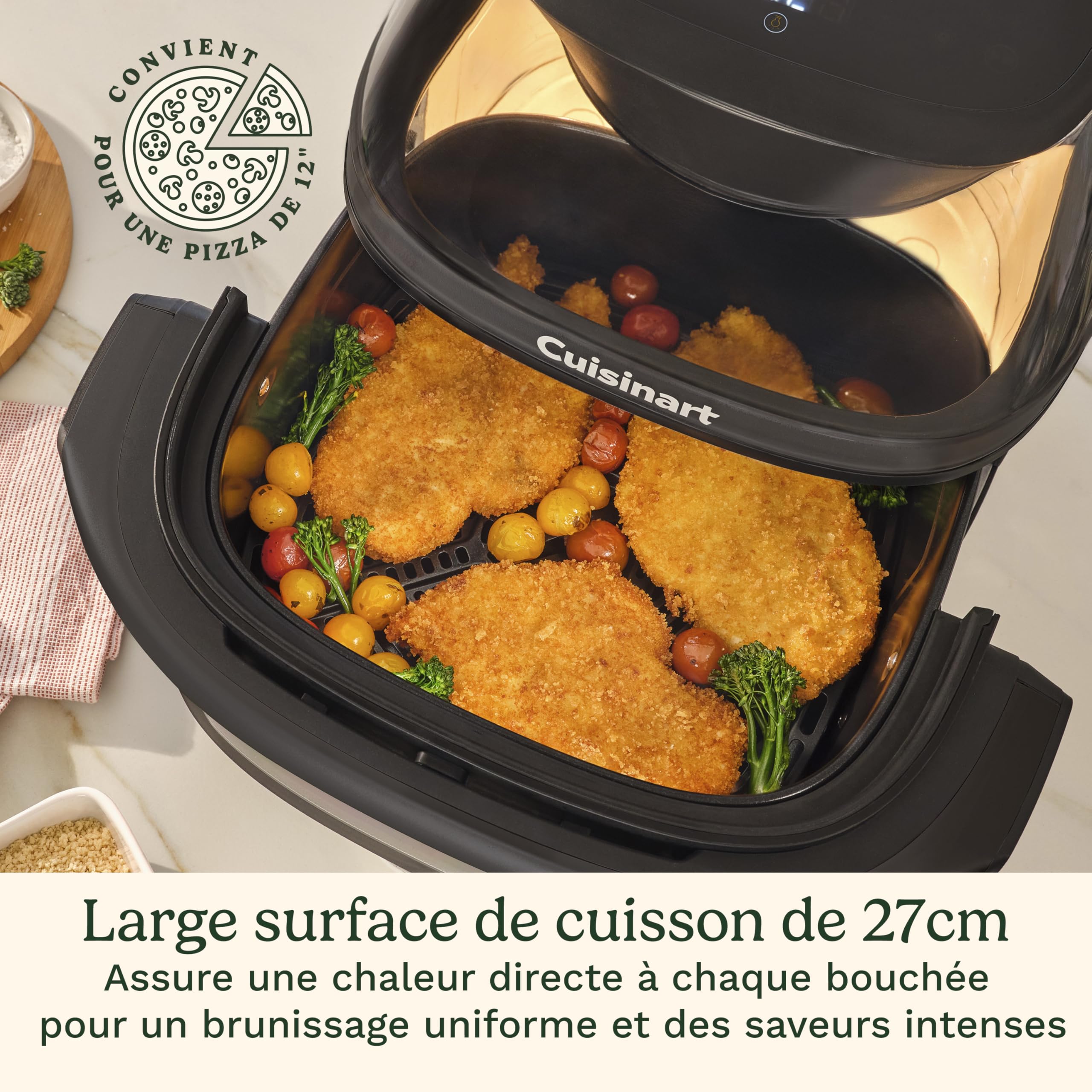 cuisinart-clearview-air-fryer-8-5-l-fen-tre-280-sans-pfas-8-en-1-230-c-1800w-pla image 4