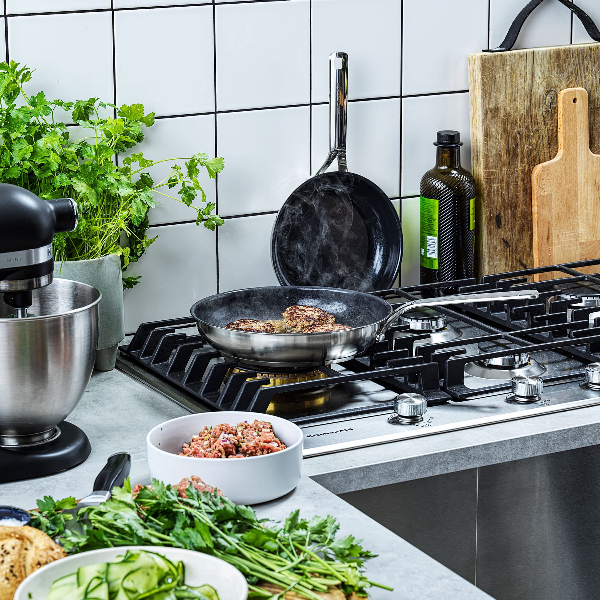 kitchenaid-stainless-steel-batterie-de-cuisine-antiadh-sive-5-pi-ces-acier-inoxy image 4