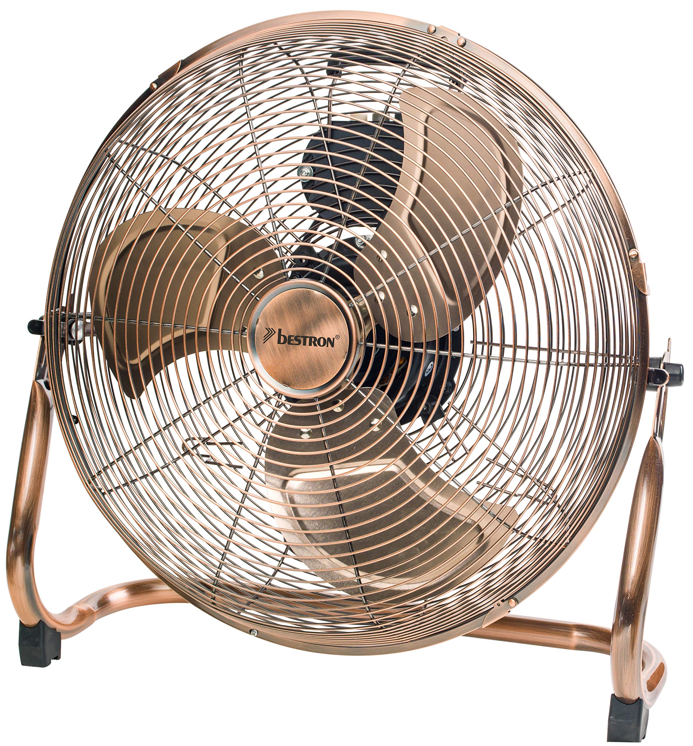 bestron-dfa30-ventilateur-de-sol-r-tro-noir-35-cm-3-vitesses-t-te-inclinable-mot image 5